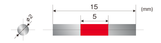Brass pin